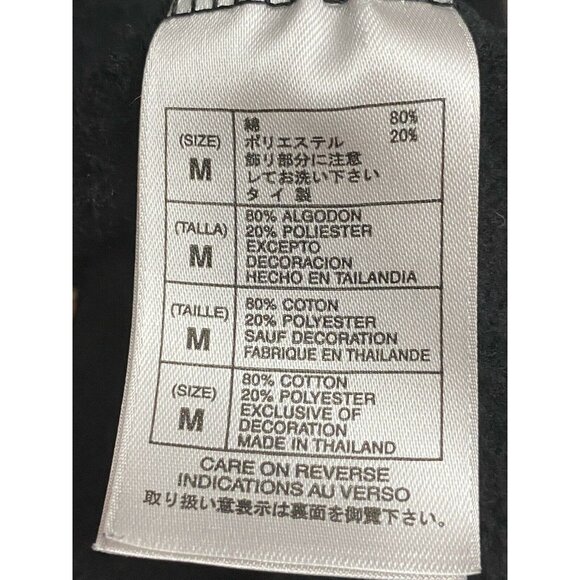 Disney Grumpy  Mens Zip-Up Hoodie M Black - Picture 5 of 9